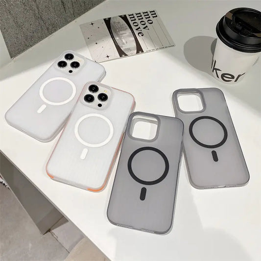 Corrugated Texture Case for iPhone 15, 14, 13 Pro Max